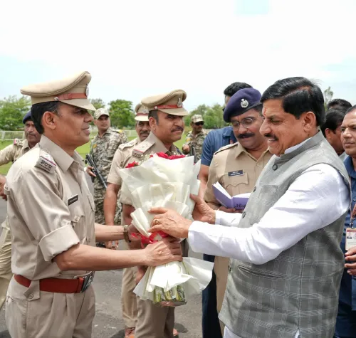 CM Mohan Yadav Honours Promoted Police Officers in Ujjain