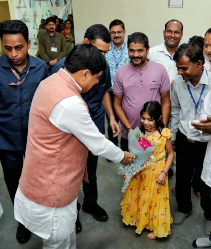 CM Mohan Yadav inspects Morena disability rehab centre, distributes tricycles