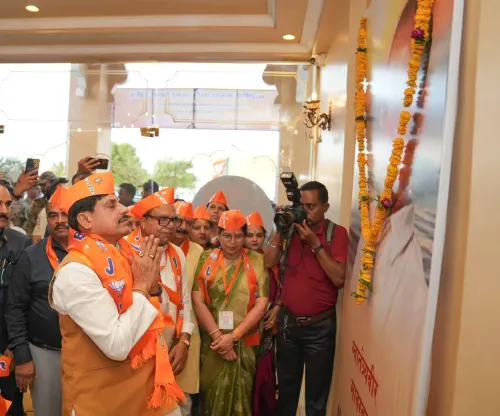 CM Mohan Yadav joins BJP training camp in Ujjain