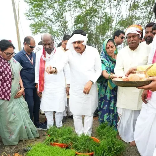 CM Mohan Yadav Joins Dhan Mahotsav Rituals in Seoni