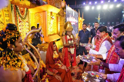 CM Mohan Yadav joins Vijayadashami Ravan Dahan in Bhopal
