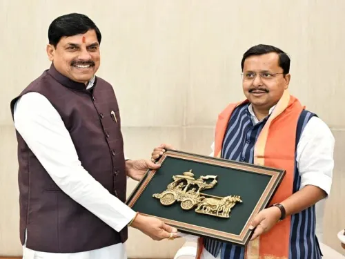 MP CM Mohan Yadav meets BJP chief Nabin, pitches Sandipani schools model