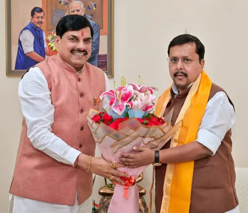 CM Mohan Yadav Meets BJP National President in New Delhi