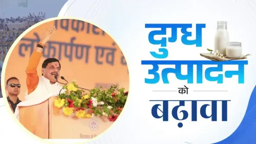 CM Mohan Yadav: MP targets 20% milk production share