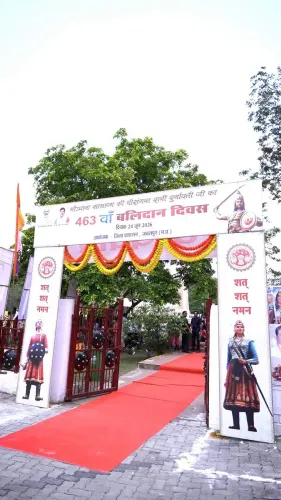 CM Mohan Yadav Pays Tribute to Rani Durgavati on 463rd Balidan Diwas