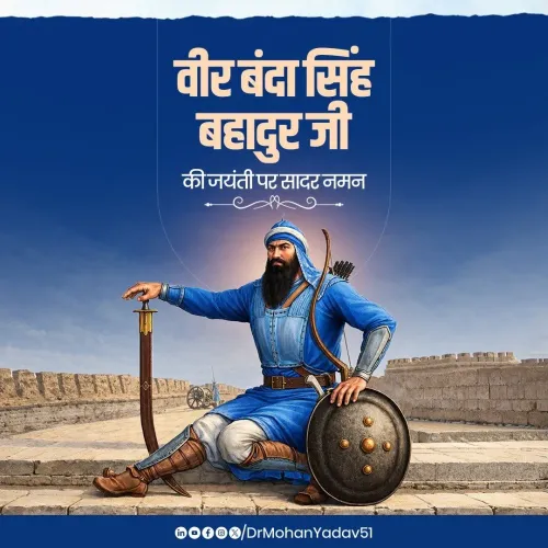 CM Mohan Yadav Pays Tribute to Veer Banda Singh Bahadur