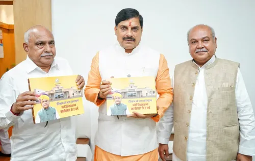 CM Mohan Yadav Releases Book on MP 16th Assembly's 2 Years