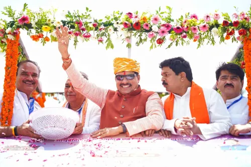 CM Mohan Yadav Thanks Shujalpur Residents for Warm Welcome