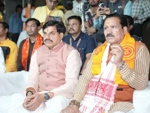 CM Mohan Yadav Watches Mallakhamb at Barwani Sharad Utsav