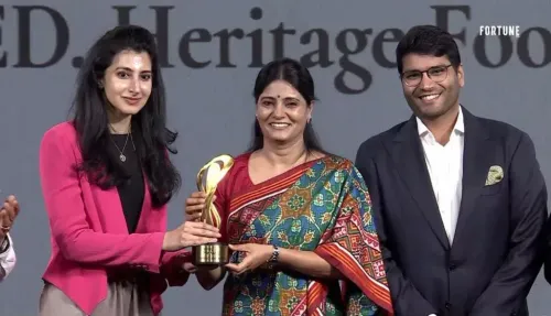 CM Naidu Congratulates Brahmani on Fortune India Power List