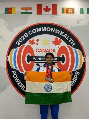 CM Naidu Hails Guntur's Likhitha on Powerlifting Gold