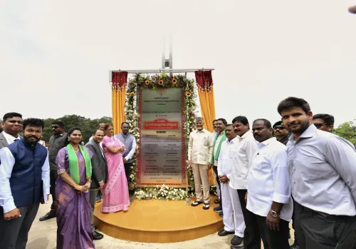 CM Naidu Inaugurates Seed Access Road to Amaravati Capital
