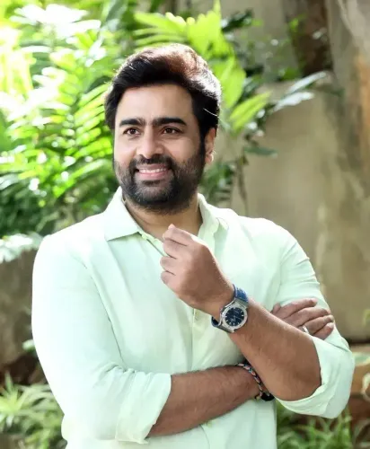 CM Naidu Wishes Nephew Actor Nara Rohith on Birthday