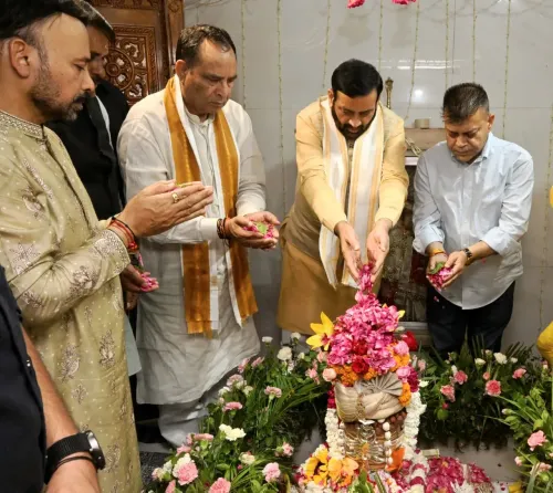 CM Nayab Saini attends Amriteshwar Mahotsav in Mohali