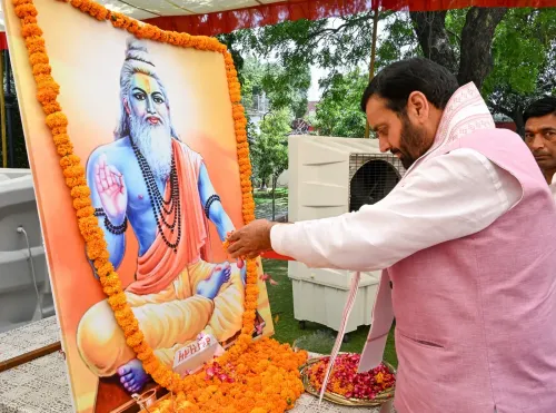 CM Nayab Saini attends Maharishi Kashyap Jayanti in Chandigarh