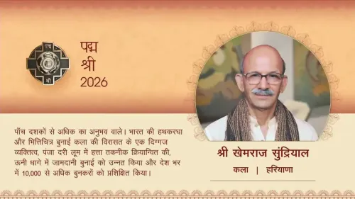 CM Nayab Saini Congratulates Haryana's Khemraj Sundriyal on Padma Shri