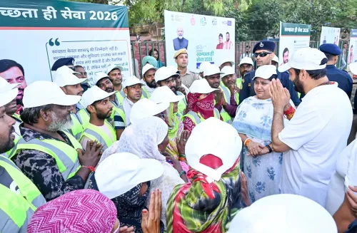 CM Nayab Saini Leads Swachh Pledge Drive in Gurugram on Gandhi Jayanti