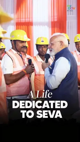 CM Nayab Saini marks 25 years of PM Modi's public service