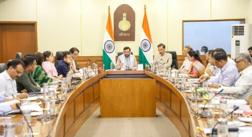 CM Nayab Saini Reviews Haryana Vision-2047 Water Plan