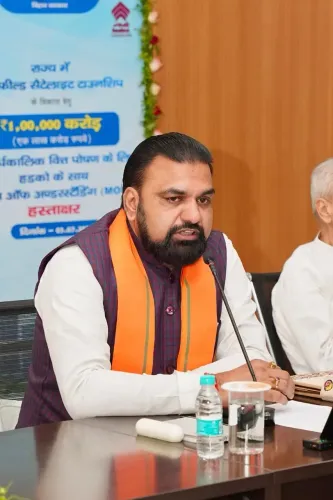 CM Nitish Kumar Calls Bihar Satellite Township MoU Historic
