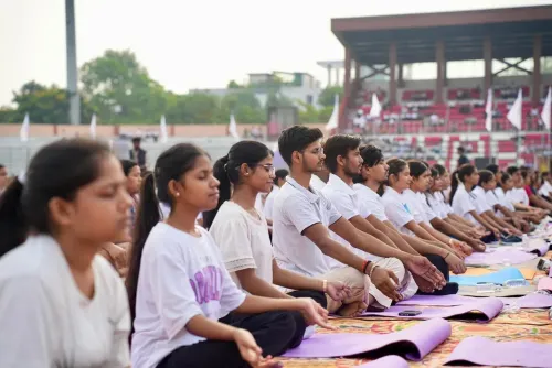 CM Nitish Kumar credits PM Modi for yoga's global rise