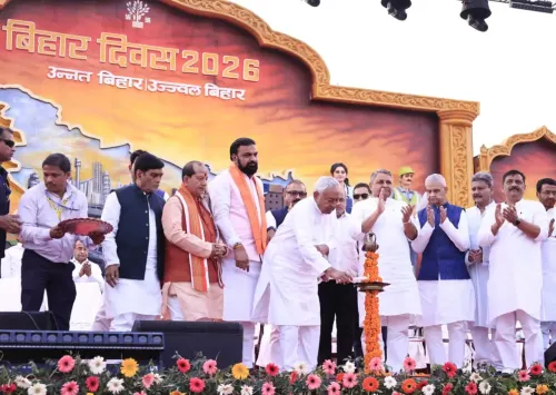 मुख्यमंत्री नीतीश कुमार ने बिहार दिवस समारोह का भव्य उद्घाटन, तीन दिवसीय उत्सव की शुरुआत