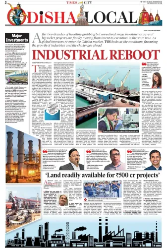 CM Odisha's Industrial Reboot Gains Ground