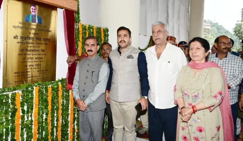 CM Office HP Inaugurates Multi-Level Parking Near Auckland Tunnel, Shimla