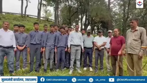 CM Office Uttarakhand Launches Jal Sanjeevani Chal-Khal Drive in Bageshwar