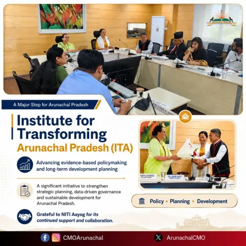 CM Pema Khandu backs ITA think tank for Arunachal Pradesh