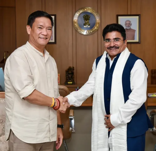 CM Pema Khandu bids farewell to Commissioner Vivek Pandey
