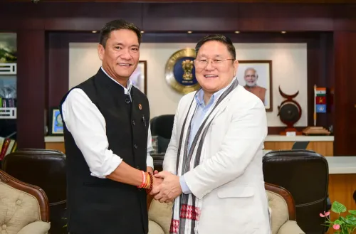 CM Pema Khandu Bids Farewell to Retiring IAS Secretary Komkar Dulom