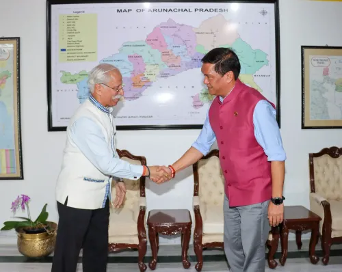 CM Pema Khandu Calls on Arunachal Governor at Lok Bhawan