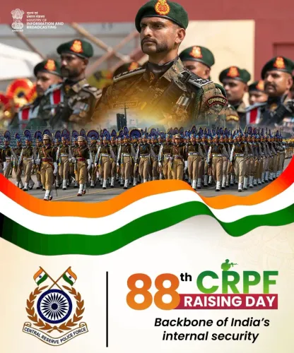 CM Pema Khandu Greets CRPF on 88th Raising Day