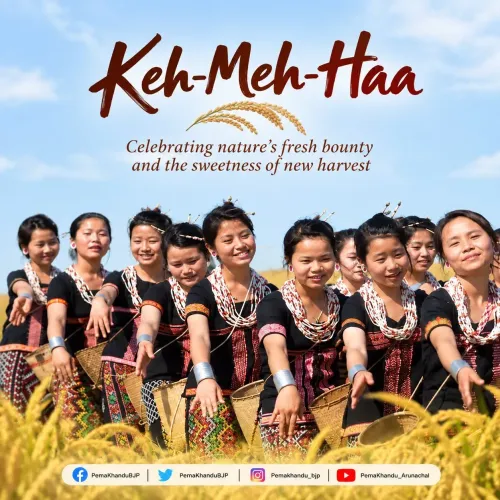 CM Pema Khandu Greets Mishmi Community on Keh-Meh-Haa