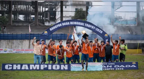 CM Pema Khandu Hails Hangpan Dada Memorial Trophy Success