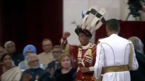 CM Pema Khandu hails Padma Shri for Ao Naga folk guardian