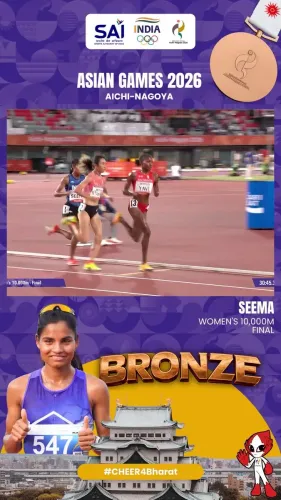 CM Pema Khandu hails Seema Kumari's bronze in Asian Games 10,000m