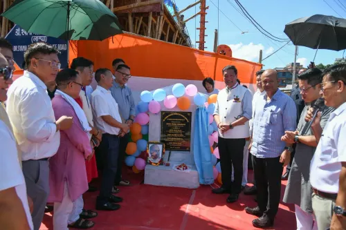 CM Pema Khandu inaugurates Dr. Syama Prasad Mookerjee Road in Itanagar