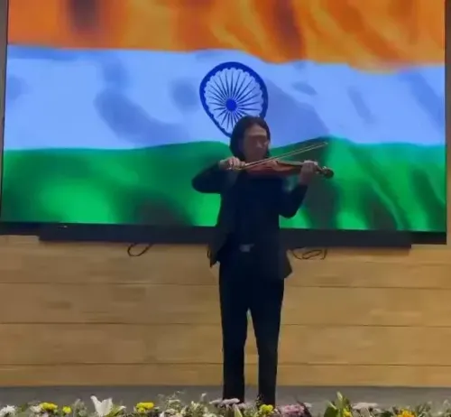 CM Pema Khandu Launches Har Ghar Tiranga With Violin Rendition