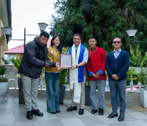 CM Pema Khandu launches music tribute for Dalai Lama's 91st Birthday