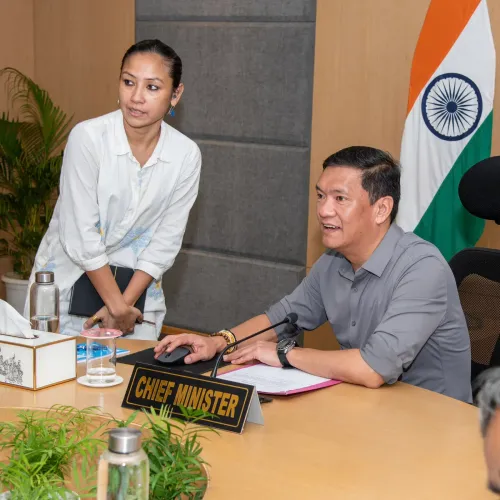 CM Pema Khandu launches website for Buddha Relics Exposition in Arunachal
