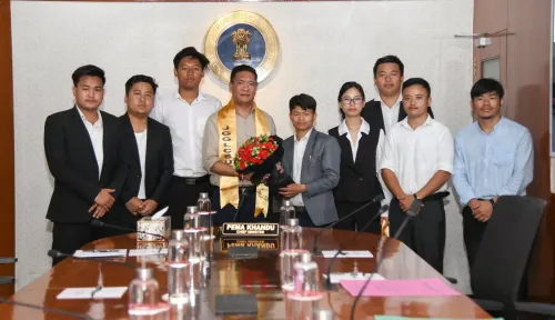 CM Pema Khandu Meets Law College Students on Infrastructure