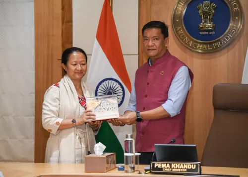 CM Pema Khandu Meets NITI Aayog, NDMA on Arunachal Disaster Plan