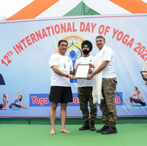 CM Pema Khandu Thanks Army, BRO, CAPF on Yoga Day