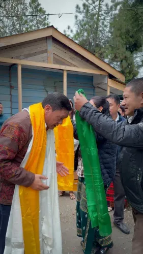 CM Pema Khandu visits Tawang DIC, meets Usha Silai School trainees