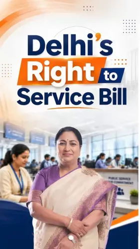 CM Rekha Gupta Approves Delhi Right to Service Bill 2026