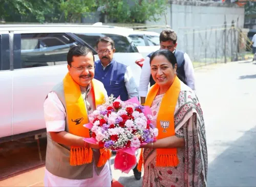 CM Rekha Gupta Attends BJP Jana Sangh's 75th Foundation Day