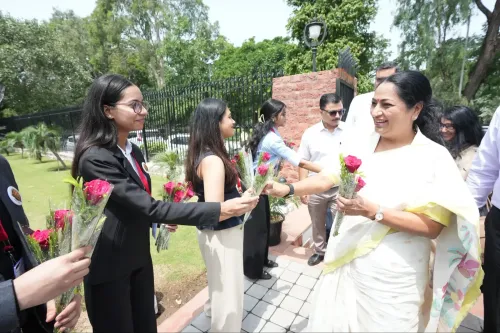 CM Rekha Gupta Attends Shaheed Bhagat Singh College Diamond Jubilee