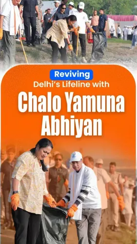 CM Rekha Gupta Backs Yamuna Clean-Up Drive